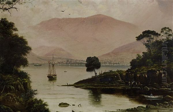 Hobart Oil Painting by Haughton Forrest