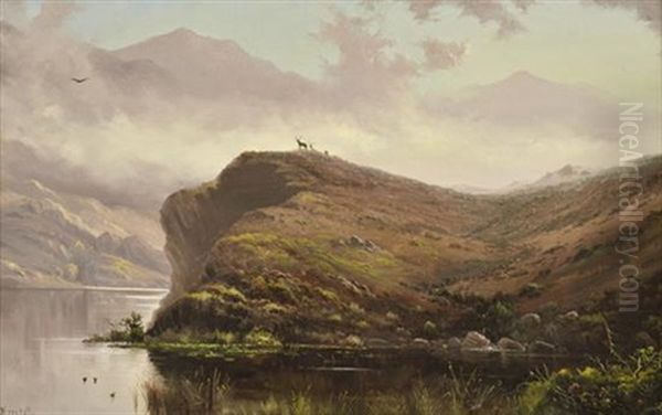 Loch Duich, Scotland Oil Painting by Haughton Forrest