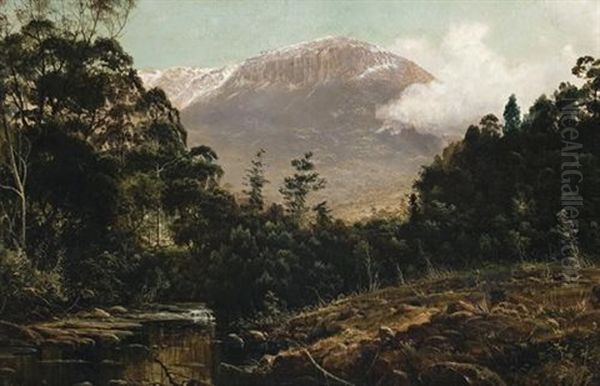 Mount Wellington, Hobart Oil Painting by Haughton Forrest