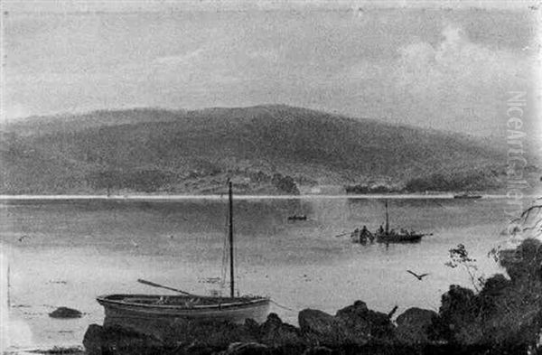 View To Port Arthur Oil Painting by James Haughton Forrest