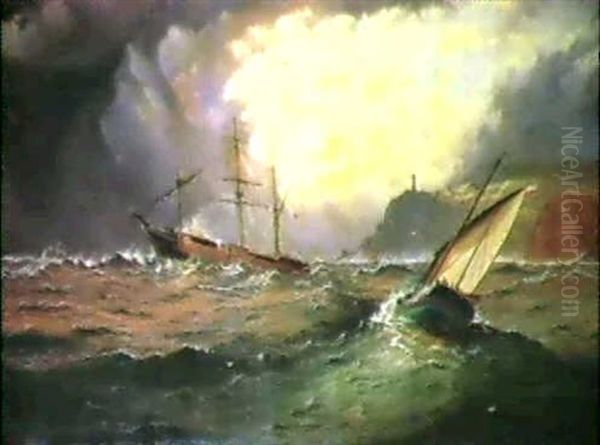 The Rescue Oil Painting by James Haughton Forrest