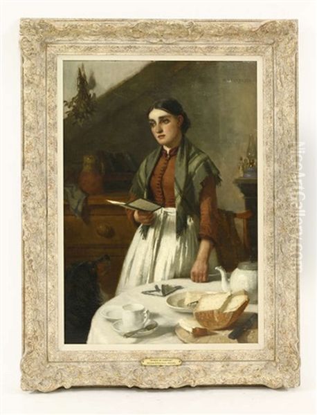 William Banks Fortescue (1850-1924) Oil Painting by William Banks Fortescue