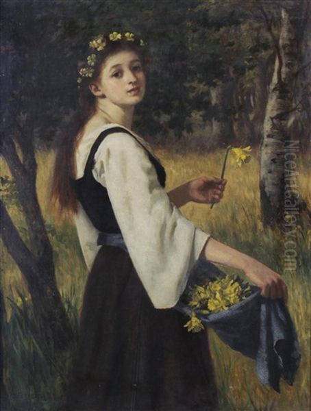 Spring Oil Painting by William Banks Fortescue