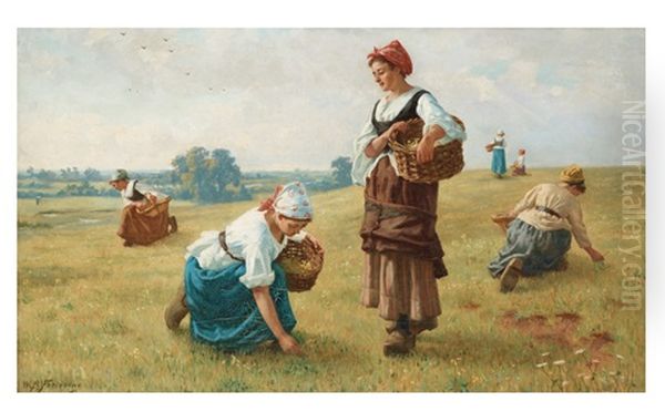 Pa Angen Oil Painting by William Banks Fortescue