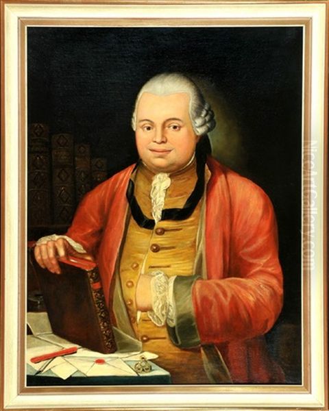 Portrait Johannes Elsperger Oil Painting by Sebastian Foertsch