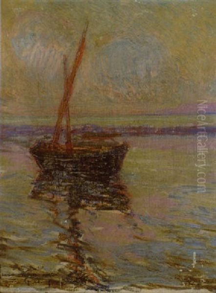 Barque Oil Painting by  Fortuney