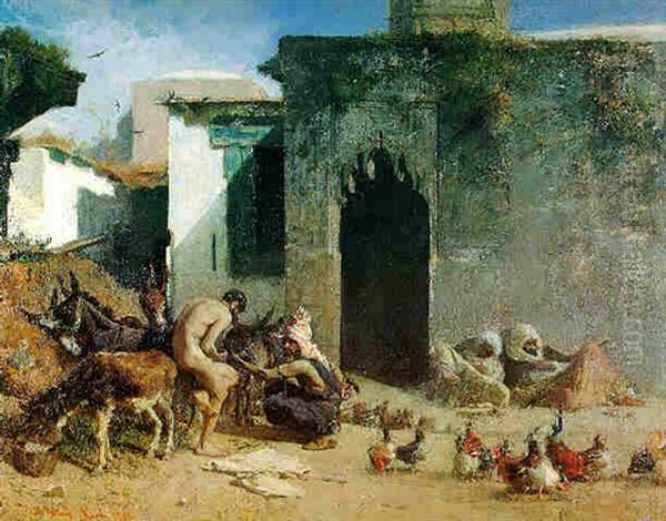 Herrador Marroqui Oil Painting by Mariano Jose Maria Bernardo Fortuny y Carbo