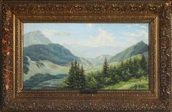 Landscape Oil Painting by Harald Frederick Foss