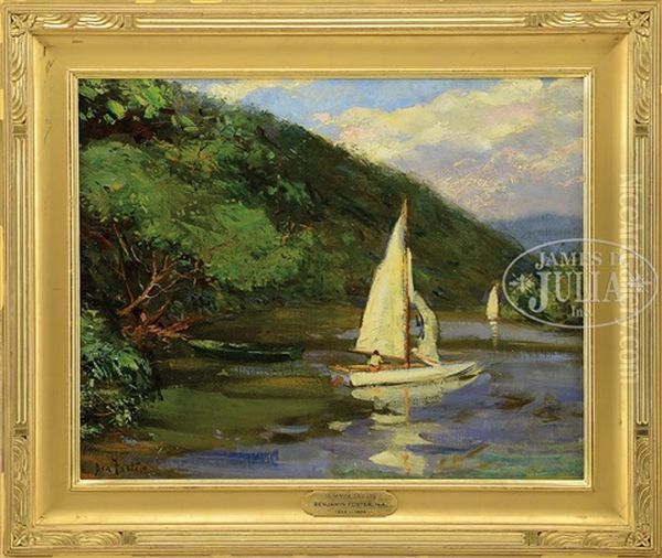 Summer Sailing Oil Painting by Ben Foster