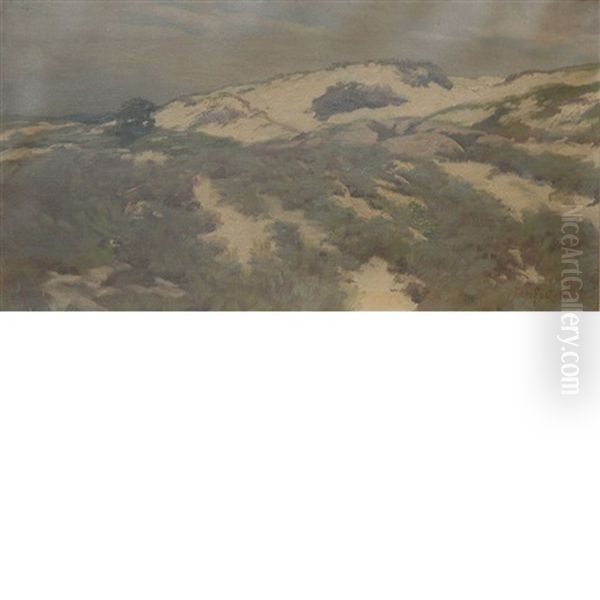 Sand Dunes Oil Painting by Ben Foster