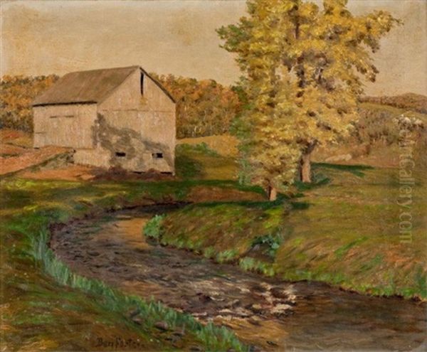 The Winding Stream Oil Painting by Ben Foster