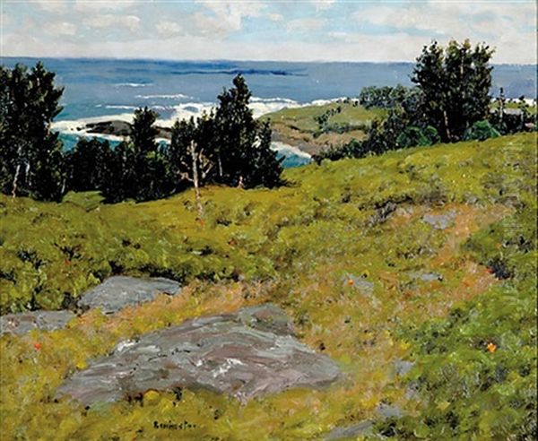 From A Hill Top Oil Painting by Ben Foster