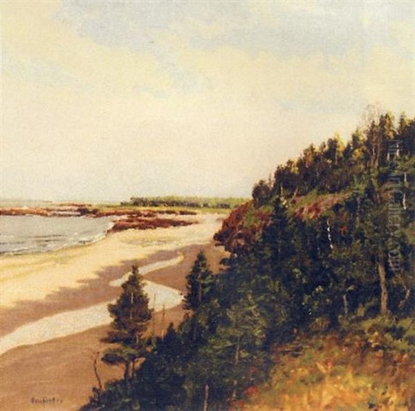 The Coast Of Maine Oil Painting by Ben Foster