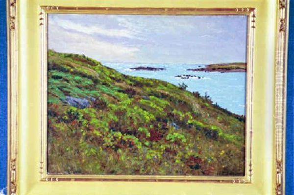 Maine Coast Oil Painting by Ben Foster