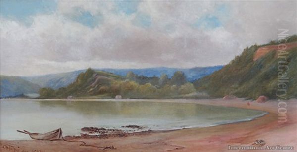 Orua Bay Oil Painting by Charles William Foster