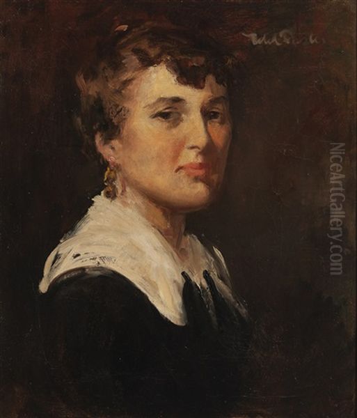 Mrs. Bretsoni Oil Painting by William Frederick Foster