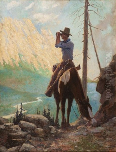 Across The Canyon Oil Painting by William Harnden Foster