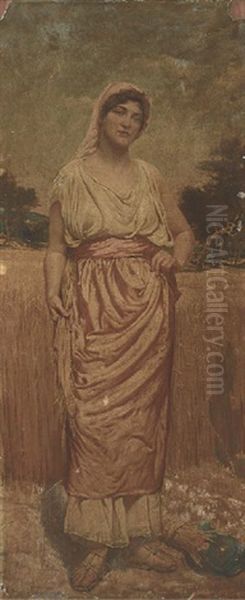 Rebekah Oil Painting by Robert Fowler