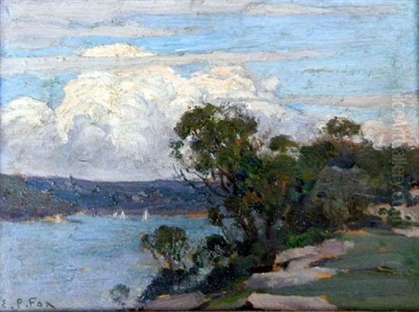 Sydney Harbour From Cremorne Point by Emanuel Phillips Fox