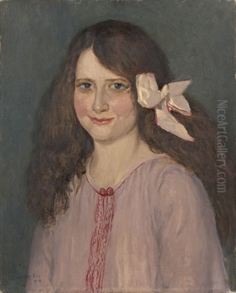 Mary Oil Painting by Ethel Carrick Fox