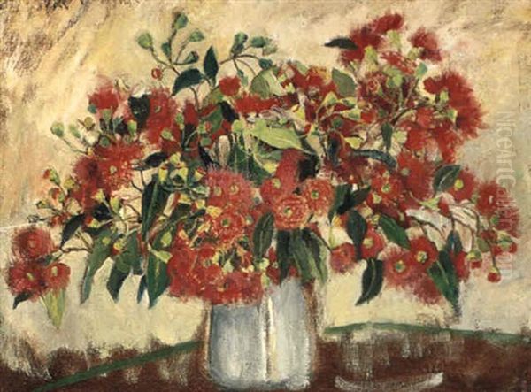 Flowering Gum by Ethel Carrick Fox