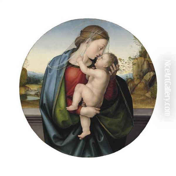 The Madonna And Child Oil Painting by  Fra Bartolommeo