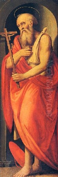 San Girolamo Oil Painting by  Fra Bartolommeo