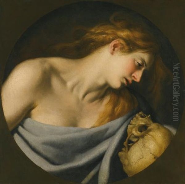 The Penitent Magdalene Oil Painting by Cesare Fracanzano