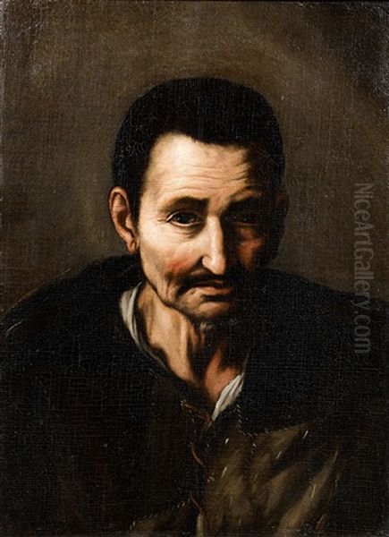 Portrait D'homme En Buste Oil Painting by Francesco Fracanzano