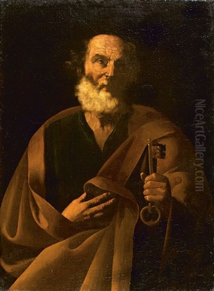 Der Heilige Petrus Oil Painting by Francesco Fracanzano