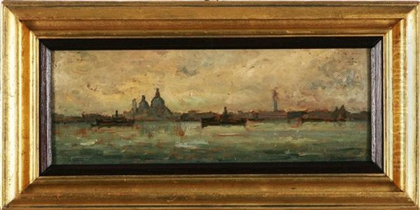 Veduta Di Venezia Oil Painting by Pietro Fragiacomo