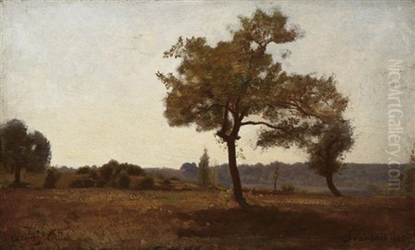 Landschaft Bei Cernay Oil Painting by Francois Louis Francais