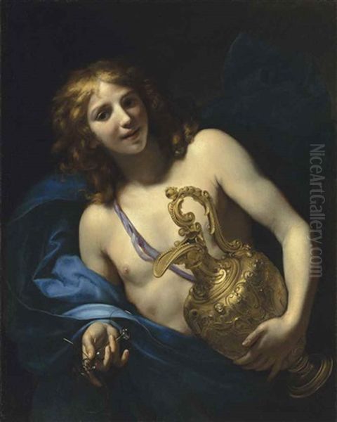 Portrait Of The Marchese Altoviti As Hylas Oil Painting by Baldassare Franceschini