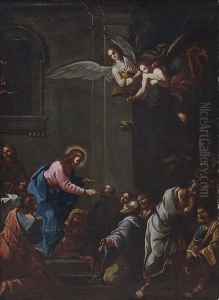 Maddalena Oil Painting by Marc Antonio Franceschini