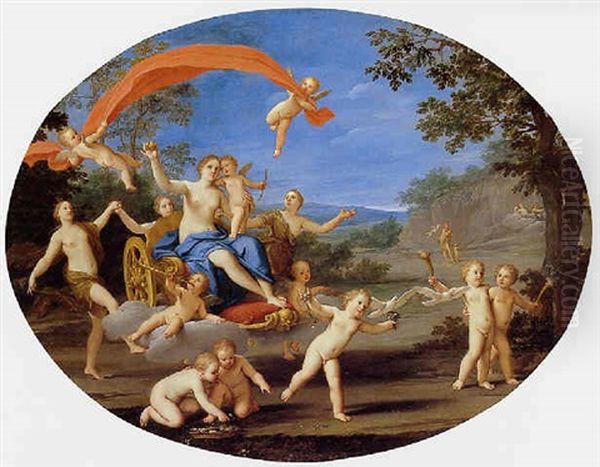 The Triumph Of Venus by Marc Antonio Franceschini