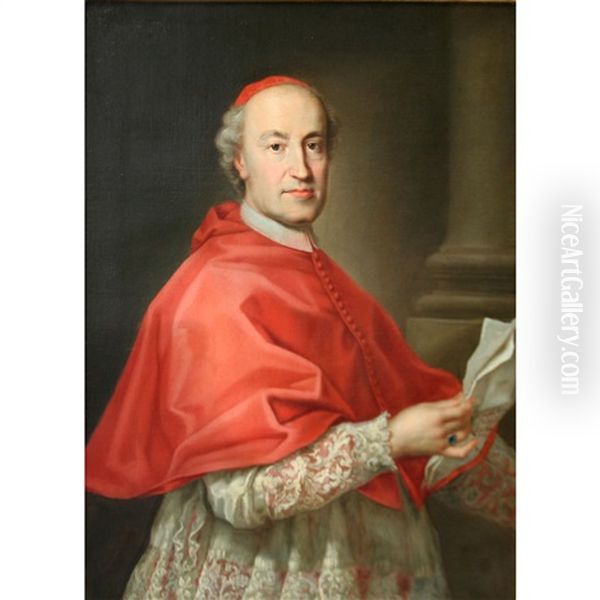 Portrait Of Cardinal Giovanni Francesco De Medici Oil Painting by Niccolo di Jacopo Franchini