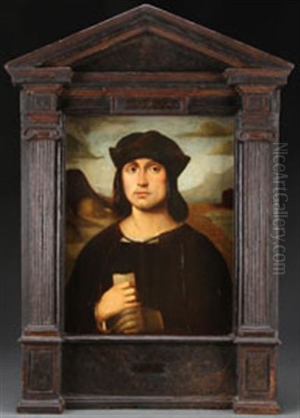 Portrait Of Evangelist Scappi Oil Painting by Francesco Francia