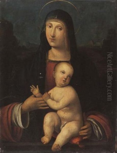 Madonna Col Bambino Oil Painting by Francesco Francia