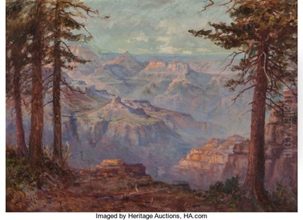 Grand Canyon Of Arizona Oil Painting by John Bond Francisco