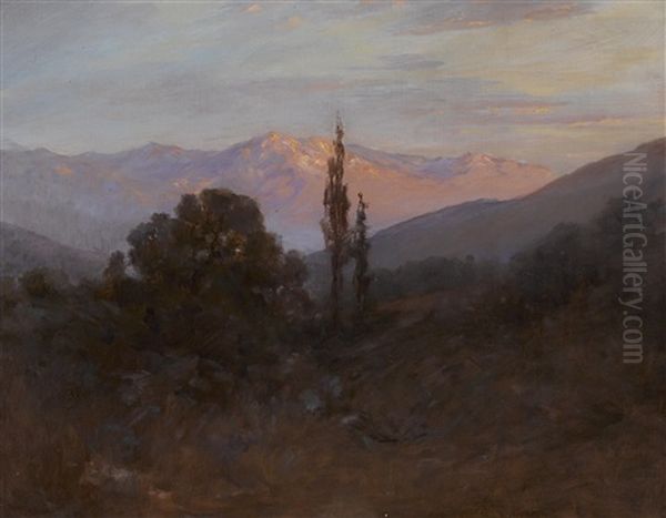 Sunset's Rosy Glow by John Bond Francisco