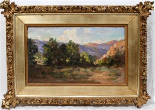 Western Landscape Oil Painting by John Bond Francisco