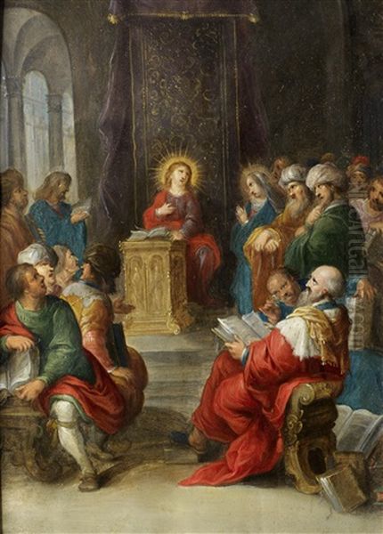 Christ Amongst The Doctors by Frans Francken III