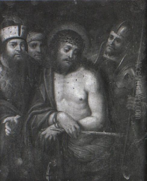 Ecce Homo Oil Painting by Ambrosius Francken the Elder