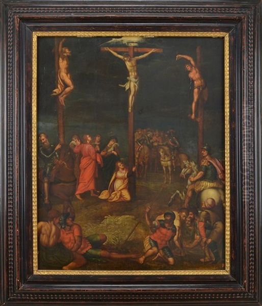 Den Korsfaste Kristus Oil Painting by Frans Francken the Elder