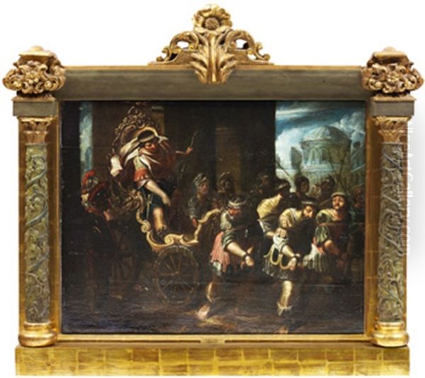 Mytologiskt Motiv Oil Painting by Frans Francken the Elder