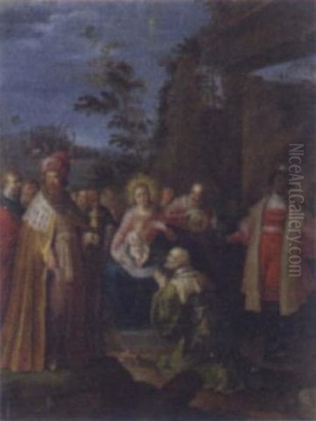 Adoration Of The Magi by Frans Francken the Elder