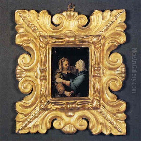 La Madonna E S. Anna Oil Painting by Frans Francken the Elder