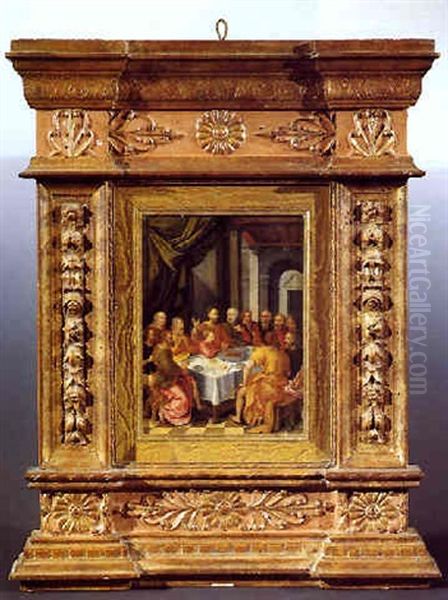 L'ultima Cena Oil Painting by Frans Francken the Elder