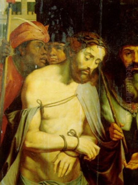 Ecco Homo Oil Painting by Hieronymus Francken the Elder