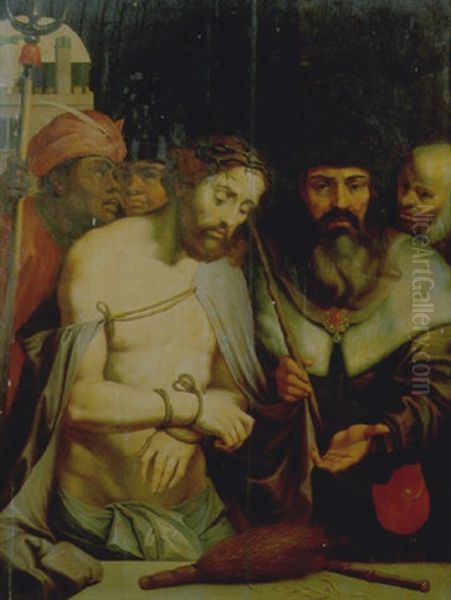 Ecce Homo Oil Painting by Hieronymus Francken the Elder